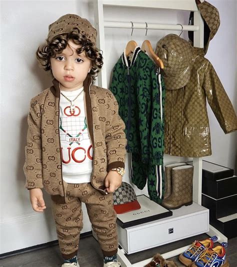 gucci baby boy clothes outlet|Gucci baby boy swimwear.